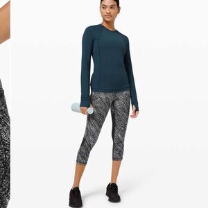 Lululemon Pace Rival High-Rise Crop Leggings Size 10